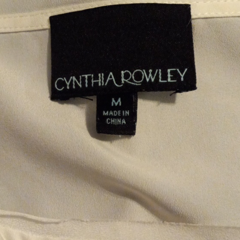 CYNTHIA ROWLEY top - Picture 3 of 7